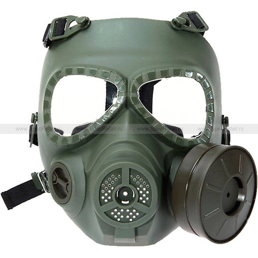 Защитная маска-противогаз с вентилятором M04 (Olive)