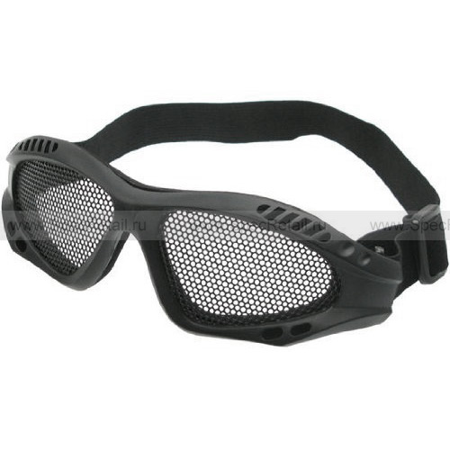 Сетчатые очки Metal Mesh (Black)