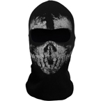 Балаклава GHOST Call of Duty, 1 отверстие (Black-White)