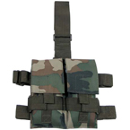 Платформа на бедро с подсумками для магазинов M4/M16 MFH (Woodland)