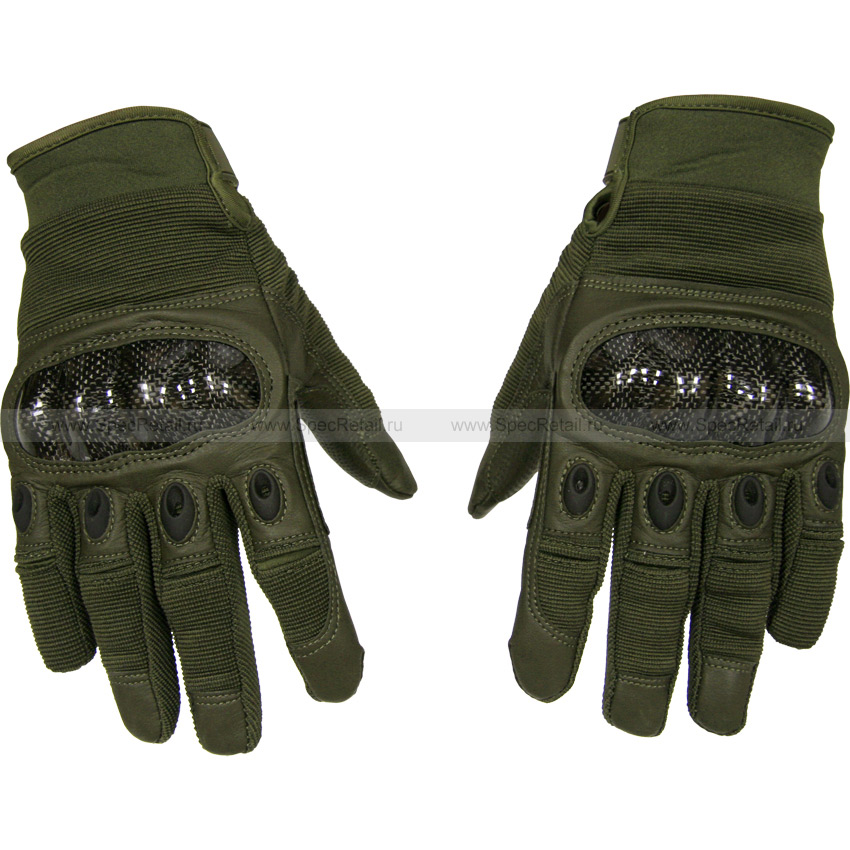 Перчатки Tactical Gloves (0202G) усиленные (Olive)