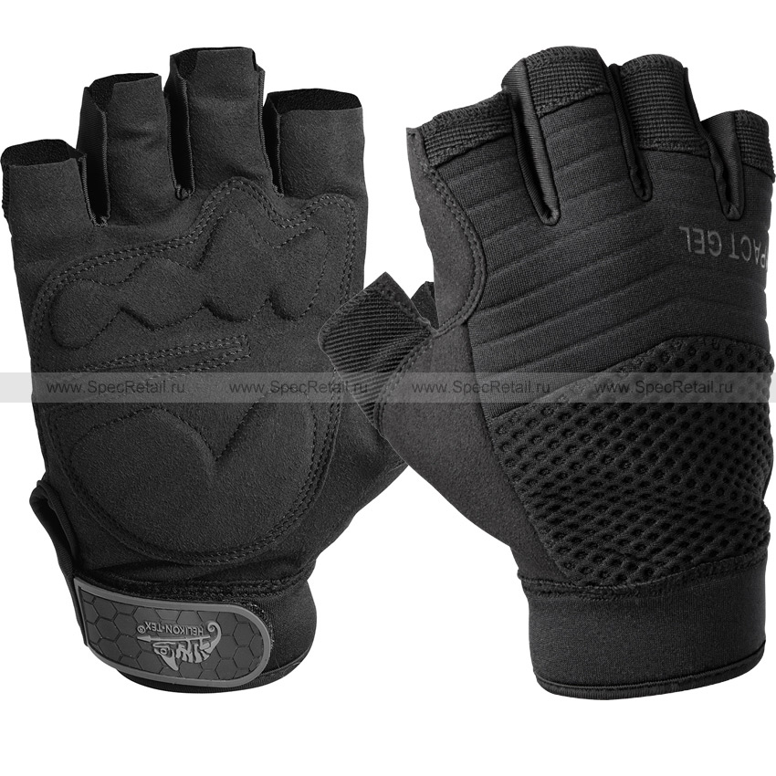 Тактические перчатки HFG (Helikon-Tex), беспалые (Black)
