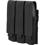 Тройной подсумок под магазины MP5/Витязь (Ars Arma) (Black)