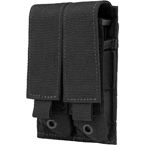 Подсумок под пистолетные магазины, двойной (Ars Arma) (Black)
