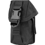 Подсумок под гранату, с клапаном (фастекс+велкро) (Ars Arma) (Black)