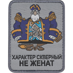 Шеврон текстильный 